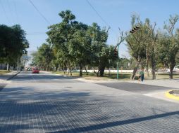 La superficie total de renovación con concreto hidráulico en avenida Normalistas fue de 29 mil 225 metros cuadrados. ESPECIAL /