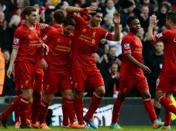 El Liverpool va a la cabeza de la Premier League. AFP /