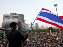 El autoproclamado Comité de Reforma Democrática Popular pide remplazar el gobierno por un consejo del pueblo. EFE /