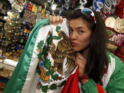 La doble medallista olímpica de taekwondo María Espinoza pasará la Noche Buena en Sinaloa. ARCHIVO /