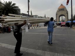 El plantón de la CNTE ha generado pérdidas cercanas a los mil 750 MDP. SUN /