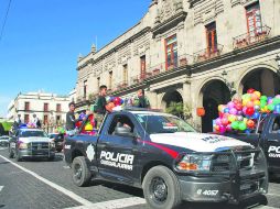 'Queremos una Policía que esté cercana de los ciudadanos, que dé confianza' dijo el alcalde tapatío, Ramiro Hernández.  /