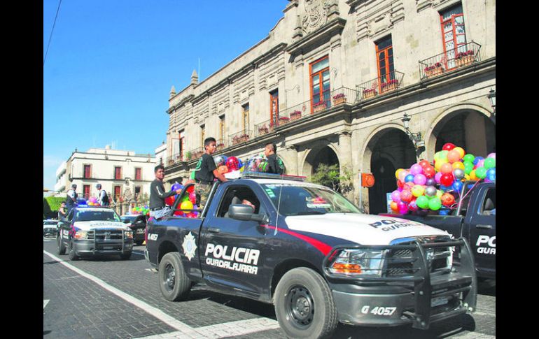 'Queremos una Policía que esté cercana de los ciudadanos, que dé confianza' dijo el alcalde tapatío, Ramiro Hernández.  /