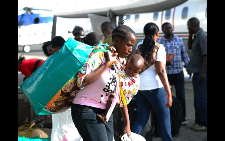 Unas 20 mil personas en busca de seguridad se han agrupado alrededor de la base de la ONU en Juba, la capital. AFP /