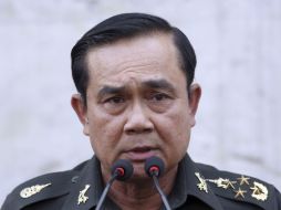 El jefe del ejército Prayuth Chan-ocha considera que la puerta no está abierta ni cerrada. ARCHIVO /