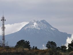 El Parque Nacional Nevado El Colima fue cerrado. Se reportan ligeras nevadas. ARCHIVO /