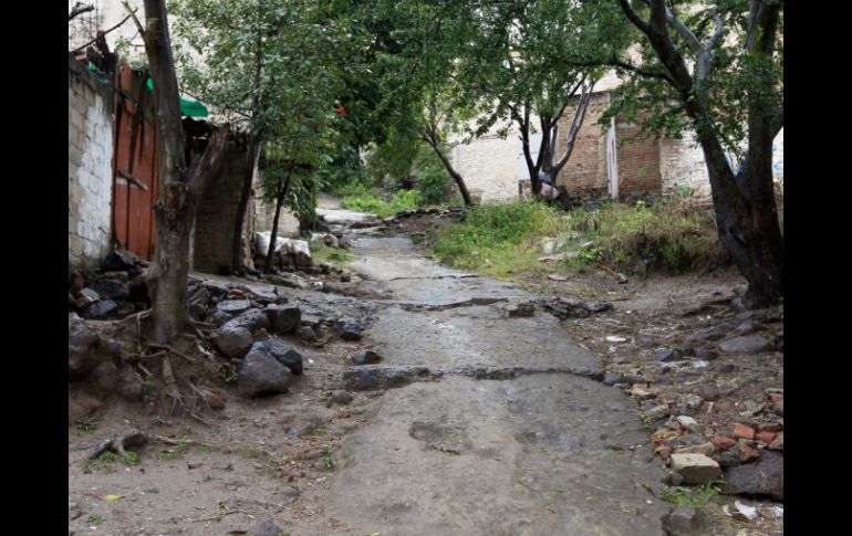 En la zona, el simple hecho de caminar para llegar a casa se vuelve un deporte extremo.  /