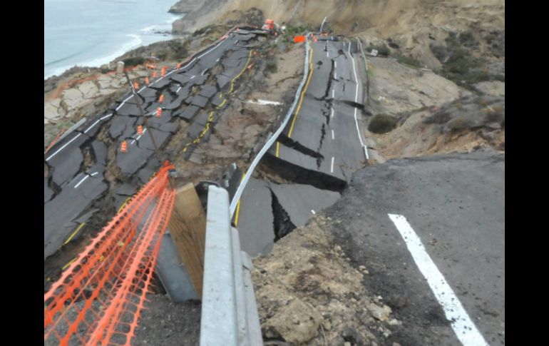 Autoridades aseguran que la ciudad no quedará incomunicada por este accidente. NTX /