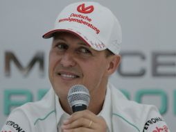 Schumacher sufrió un traumatismo craneal grave. ARCHIVO /