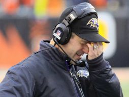 Esta es la primera temporada en la era John Harbaugh que los Cuervos no califican a postemporada. AP /