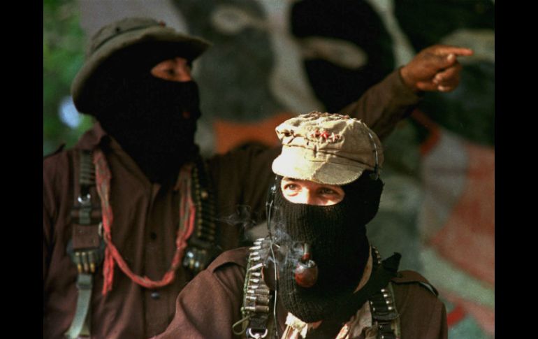 El EZLN se levantó en armas contra el Estado Mexicano el 1 de enero de 1994 en varios municipios de Chiapas. AFP /