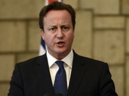 David Cameron también resaltó en su mensaje las medidas económicas que su gobierno está aplicando.  /