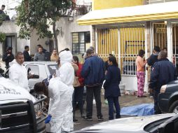 En la escena del crimen fue encontrado un casquillo del calibre .9 milímetros como evidencia del homicidio.  /