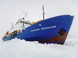 El buque ruso rememoraba la expedición que efectuó hace un siglo el explorador Douglas Mawson. ARCHIVO /