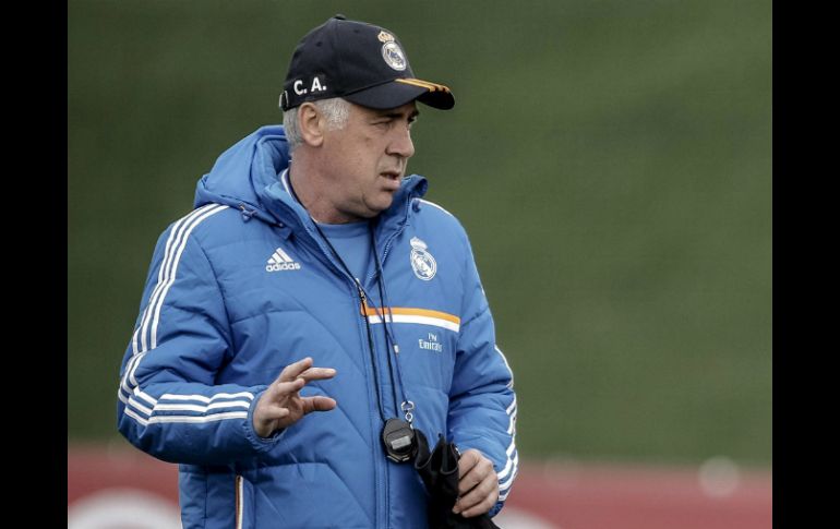 Ancelotti analiza a su equipo y cómo remontarán la situación en la Liga BBVA. EFE /