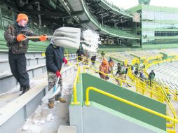 En Green Bay, los 49ers de San Francisco visitarán a los Empacadores en el Lambeau Field, con temperatura de hasta -19 grados. AP /