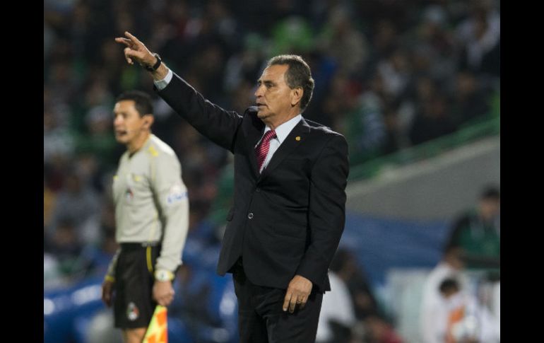 El entrenador se siente comprometido a ganar en Chiapas la próxima jornada. MEXSPORT /