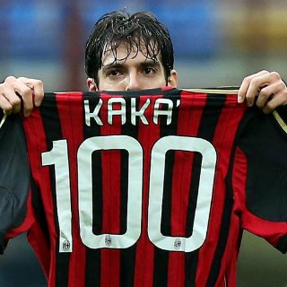 Kaká rebasa la centena de goles con Milán