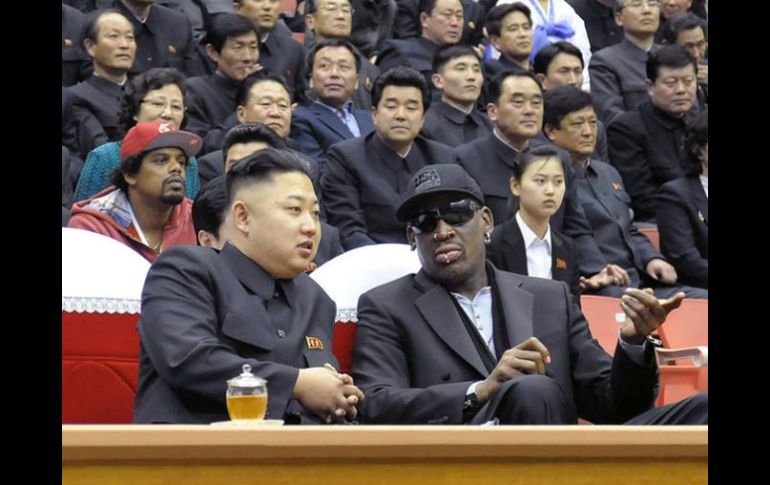 Rodman viajó a Corea del Norte por primera vez en febrero pasado para HBO. ARCHIVO /
