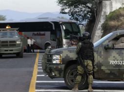 Los militares realizaban recorridos de vigilancia cuando fueron emboscados. ARCHIVO /