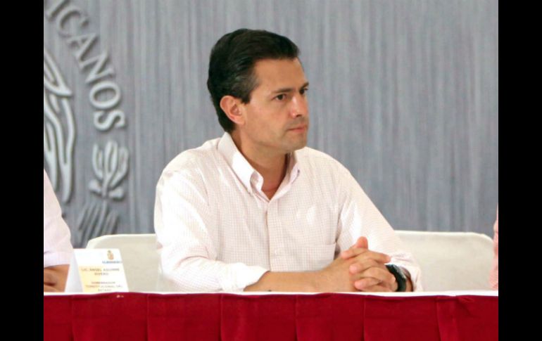 Enrique Peña Nieto llama a redoblar esfuerzos en torno a la Cruzada Contra el Hambre en todo el país. ARCHIVO /