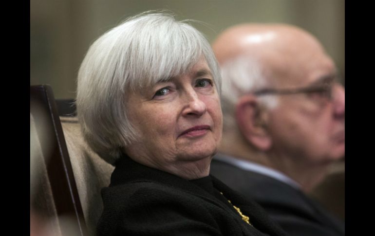 Janet Yellen, presidenta del la Reserva Federal. ARCHIVO /