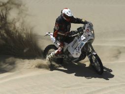 Palante participaba en su undécimo Dakar este 2014. AP /