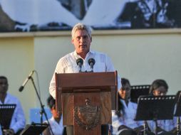 El evento conmemorativo es encabezado por el primer vicepresidente del país, Miguel Díaz-Canel. AFP /