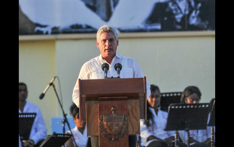 El evento conmemorativo es encabezado por el primer vicepresidente del país, Miguel Díaz-Canel. AFP /