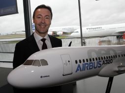 El presidente de Airbus, Fabrice Brégier, aseguró que todos los programas van por el buen camino. AP /