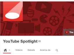 El programa será transmitido dentro de la página de YouTube Spotlight. ESPECIAL /