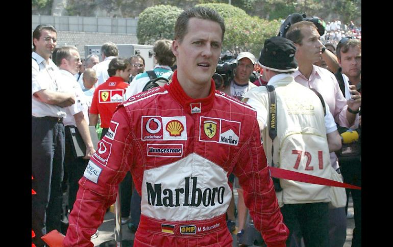 El estado de salud de Michael Schumacher es crítico pero estable. ARCHIVO /