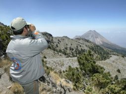 Autoridades de Jalisco y Colima permanecen en monitoreo y supervisión de la actividad del Coloso de Fuego. ARCHIVO /