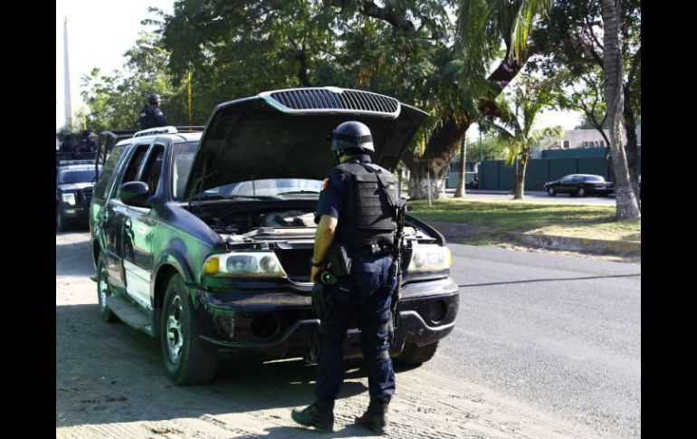 Durante el ataque no hubo muertos ni heridos, desplegaron militares para dar con los culpables. ARCHIVO /