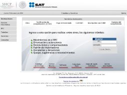 El 10 de enero pasado, el SAT dio a conocer también los datos de más de 160 empresas que simulan operaciones. ESPECIAL /