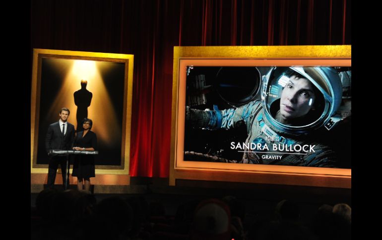 Bullock está nominada junto a Cate Blanchett, Amy Adams, Judi Dench y Meryl Streep. AFP /