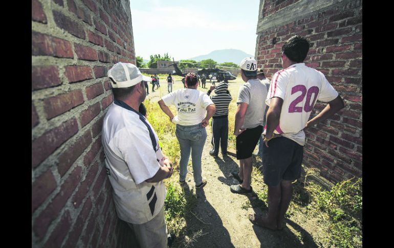 Pobladores de Santa María del Oro se han organizado para proteger su comunidad.  /