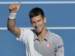 Novak espera recuperar el primer sitio de la clasificación mundial. EFE /