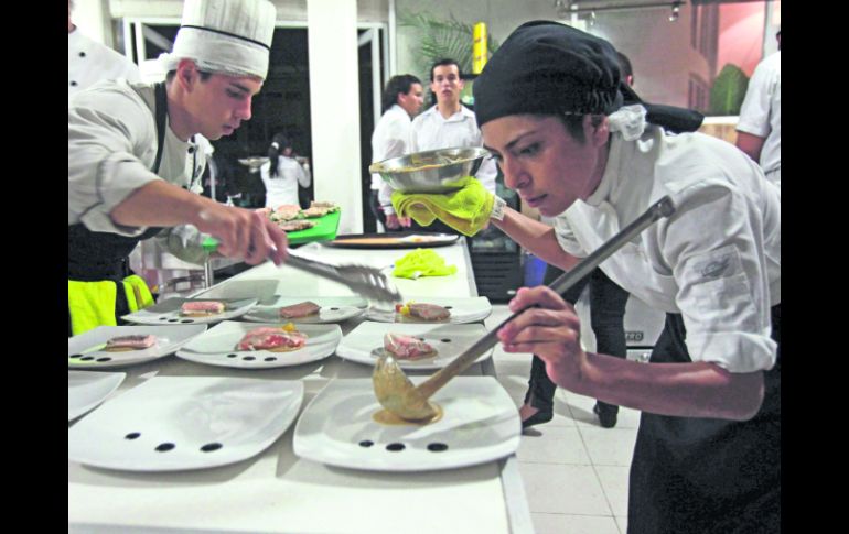 CRECIMIENTO. La carrera de Gastronomía ha tomado fuerza en la Universidad Cuauhtémoc. EL INFORMADOR /