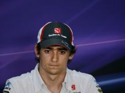 Sauber, del mexicano Esteban Gutierrez, presentará  el domingo las primeras imágenes de su nuevo coche con motor Ferrari. ARCHIVO /