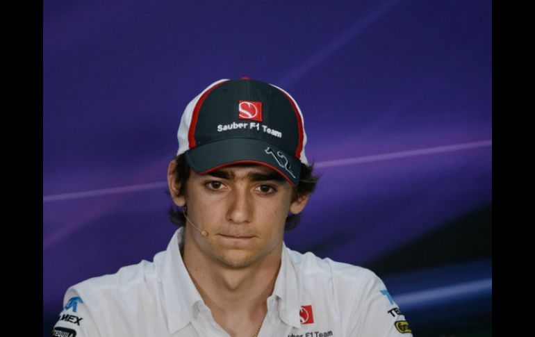 Sauber, del mexicano Esteban Gutierrez, presentará  el domingo las primeras imágenes de su nuevo coche con motor Ferrari. ARCHIVO /