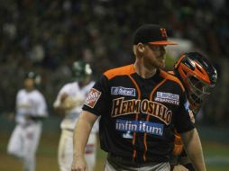 La novena de Hermosillo llegó a esta final luego de vencer a los Cañeros de Los Mochis 3-4. @ClubNaranjeros ESPECIAL /