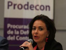 La titular de la Prodecon, Diana Bernal Ladrón de Guevara. ARCHIVO /