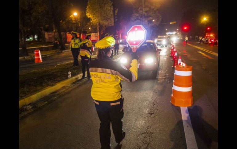 El pasado fin de semana se aplicaron mil 639 pruebas de alcoholimetría. ARCHIVO /