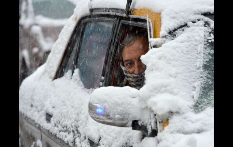 El sistema frío producirá nieve en el valle de Mississippi desde la noche del lunes, expandiéndose a Ohio. ARCHIVO /