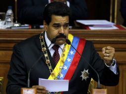 El presidente Maduro tiene un nuevo villano para culpar en su campaña por reducir el alto índice delictivo del país: las telenovelas. AP /