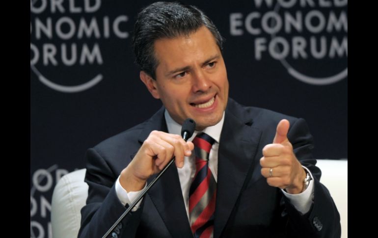 Enrique Peña Nieto será el orador central en la reunión del jueves. ARCHIVO /