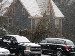 Washington empieza a blanquearse. Una tormenta amenaza en convertirse en una peligrosa combinación de lluvia congelada y agua hielo. NTX /