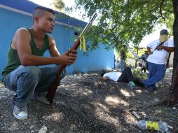 La violencia que azota la entidad no permite que los alumnos vayan a la escuela. EFE /