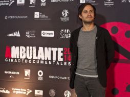 García Bernal invitó a acudir a las salas de cine y las diversas sedes donde se presentará la gira. AP /